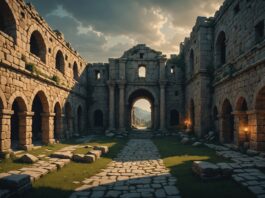 Resonance : Asobo Studio dévoile la préquelle tant attendue de la saga A Plague Tale Illustration atmosphérique évoquant l'univers médiéval et minoen du jeu Resonance: A Plague Tale Legacy