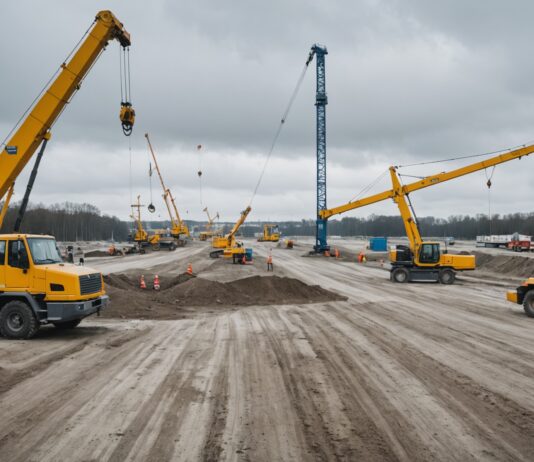 Travaux publics : l’investissement des collectivités locales recule de 6 % en 2026 Chantier de travaux publics illustrant le recul des investissements des collectivités locales en France en 2026