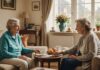 Aide et animation à domicile pour seniors : ce qui change en 2026 Aide à domicile accompagnant une personne âgée chez elle